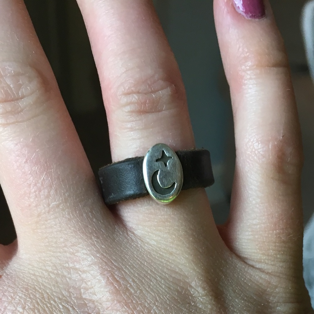 Symbol Rings - Moon & Stars, Hand Imprint